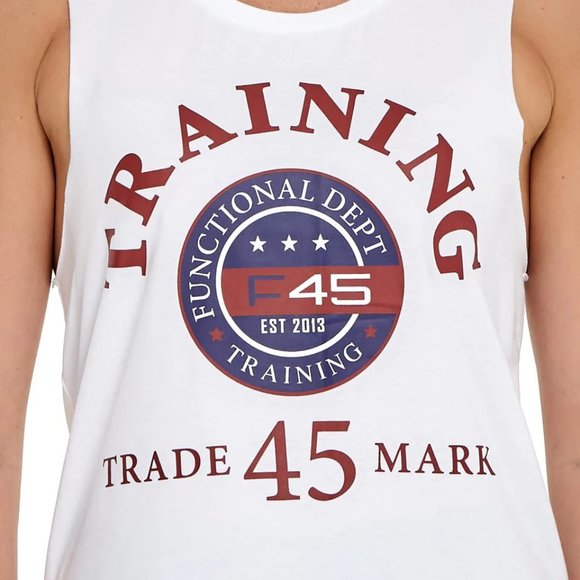F45 Training Trade Mark Women's Tank Tee Graphic XS - Picture 5 of 9